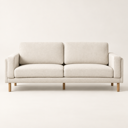 Cream Two Seater Sofa – studio view, Latest Furniture