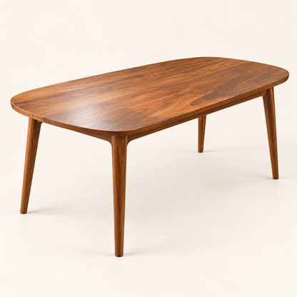 Curved-Arm Cane Dining Set matching dining chair shown separately.